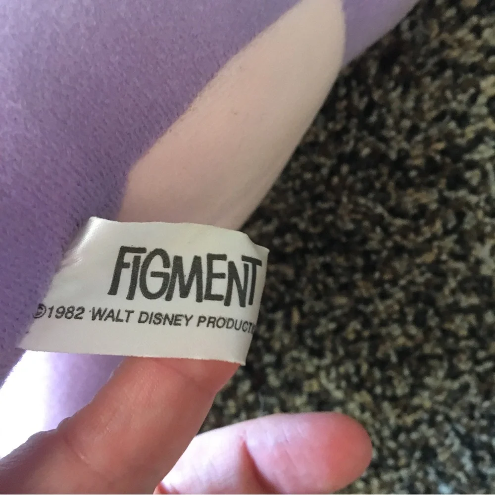 Vintage Figment plush dragon Disney - Picture 6 of 7